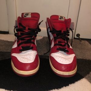 Red Nike High Tops